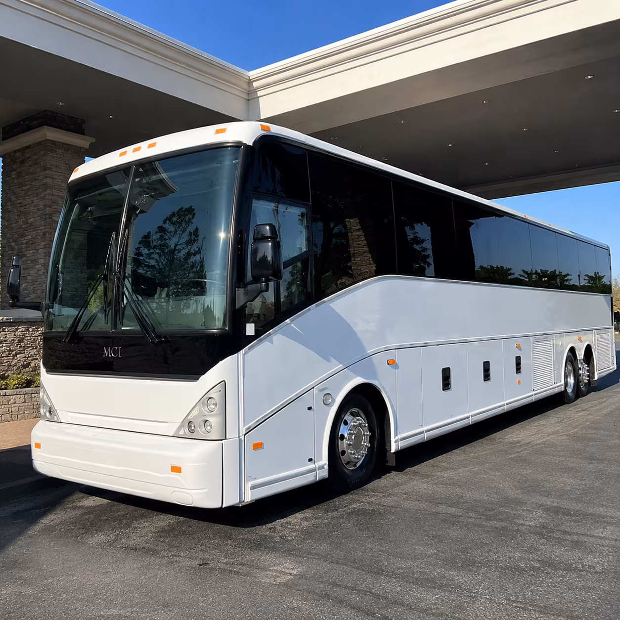 bus rental options for brookline trips