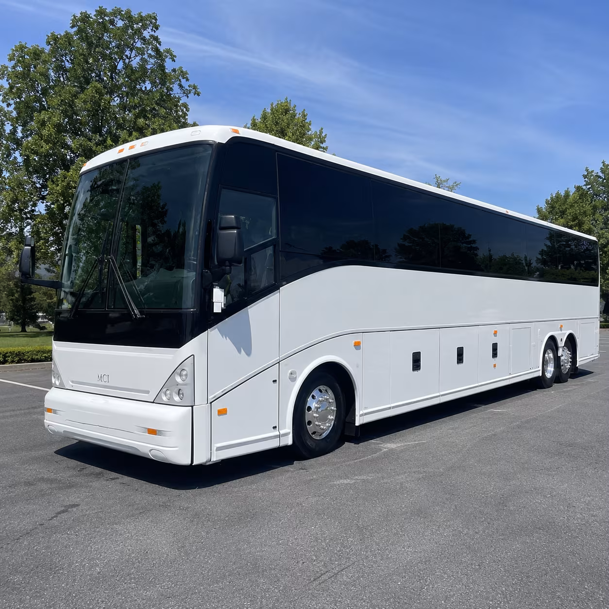 newton charter bus