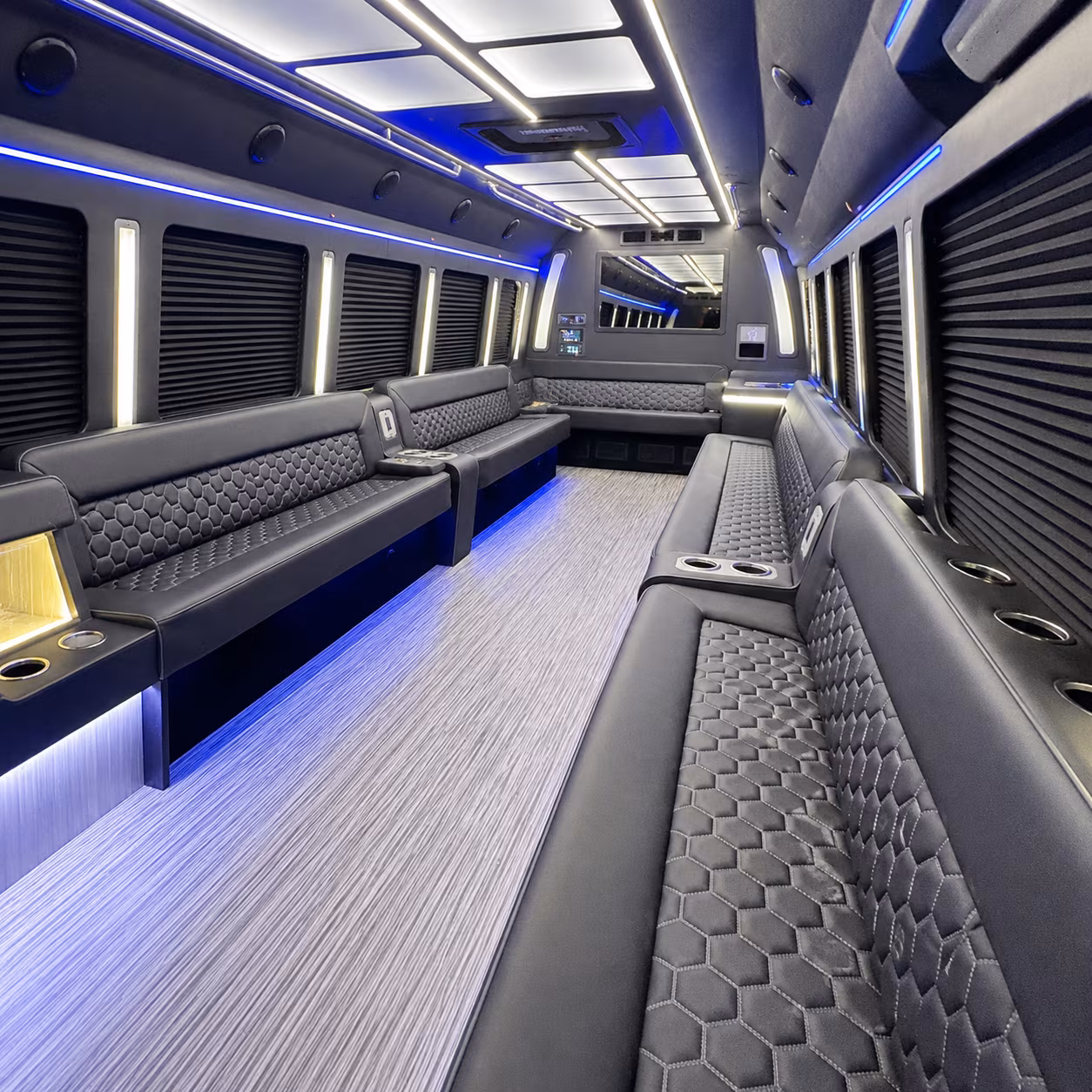party buses that make the ride half the fun on prom night in brookline