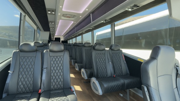 brookline 28 passenger minibus rental