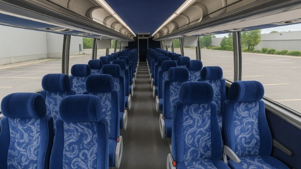 brookline 55 passenger charter bus rental